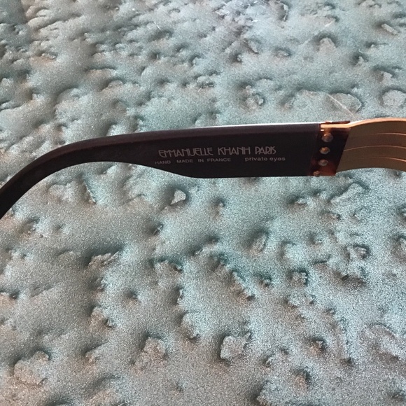 Emmanuel Khahn hand made in France sunglasses - Picture 4 of 4